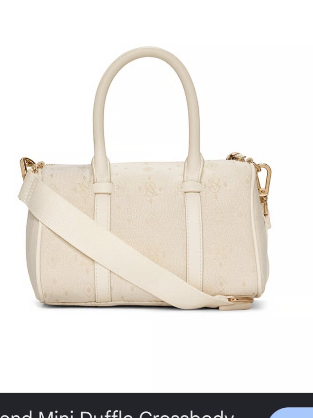 new VICTORIA'S SECRET mini logo duffle bag tote